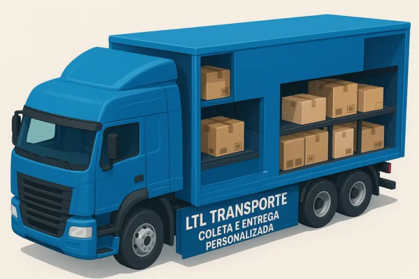 Transporte LTL Como a Coleta e Entrega Personalizada Transformam a Logística de Cargas Fracionadas
