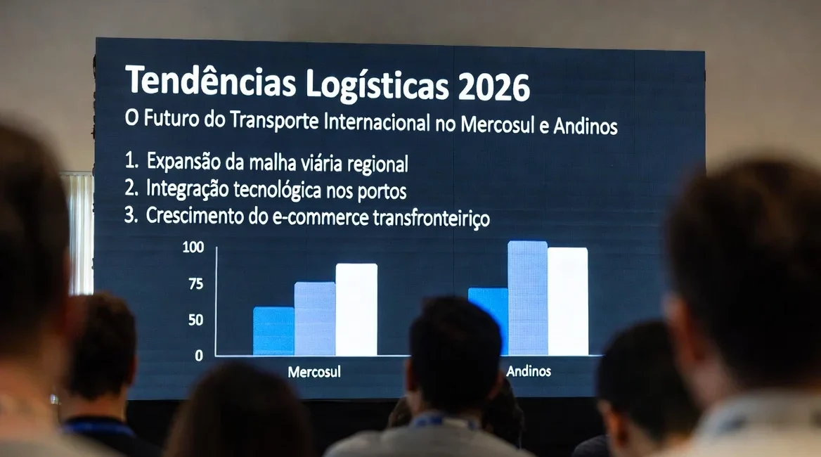 Tendências Logísticas 2026 O Futuro do Transporte Internacional no Mercosul e Andinos