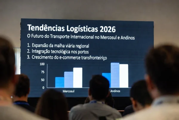 Tendências Logísticas 2026 O Futuro do Transporte Internacional no Mercosul e Andinos