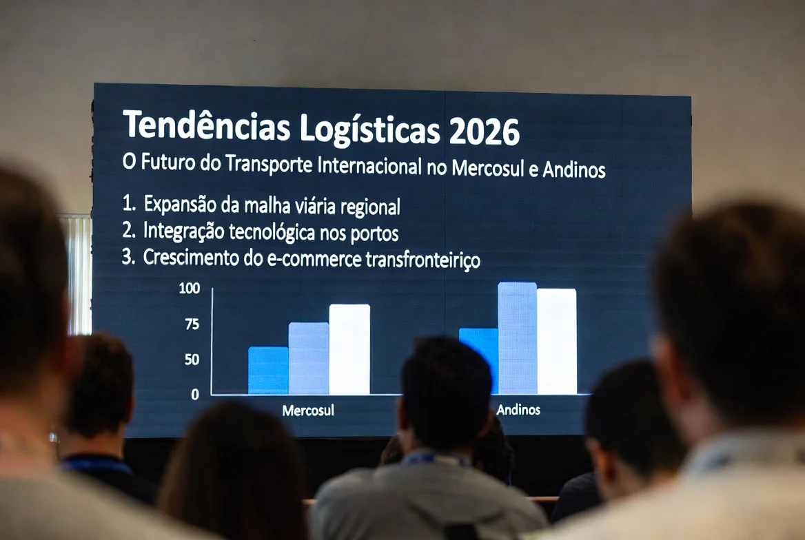 Tendências Logísticas 2026: O Futuro do Transporte Internacional no Mercosul e Andinos