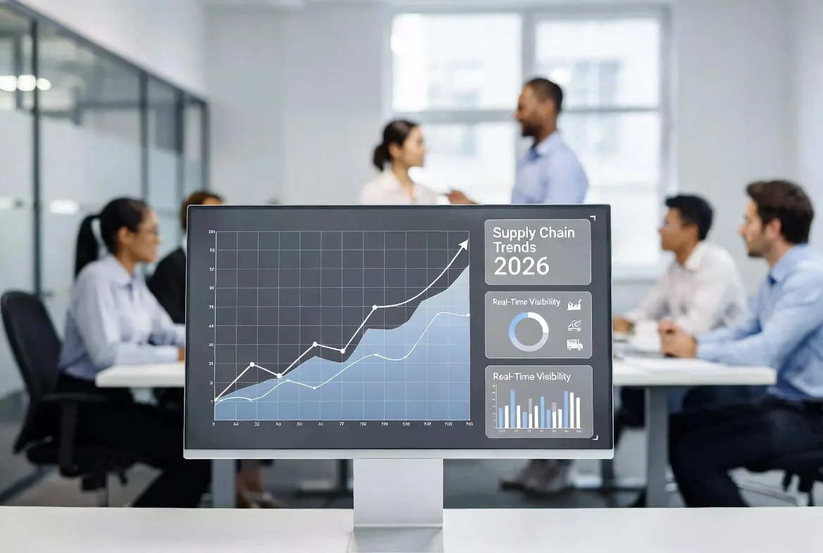 Tendências de Supply Chain para 2026: digitalização e visibilidade em tempo real