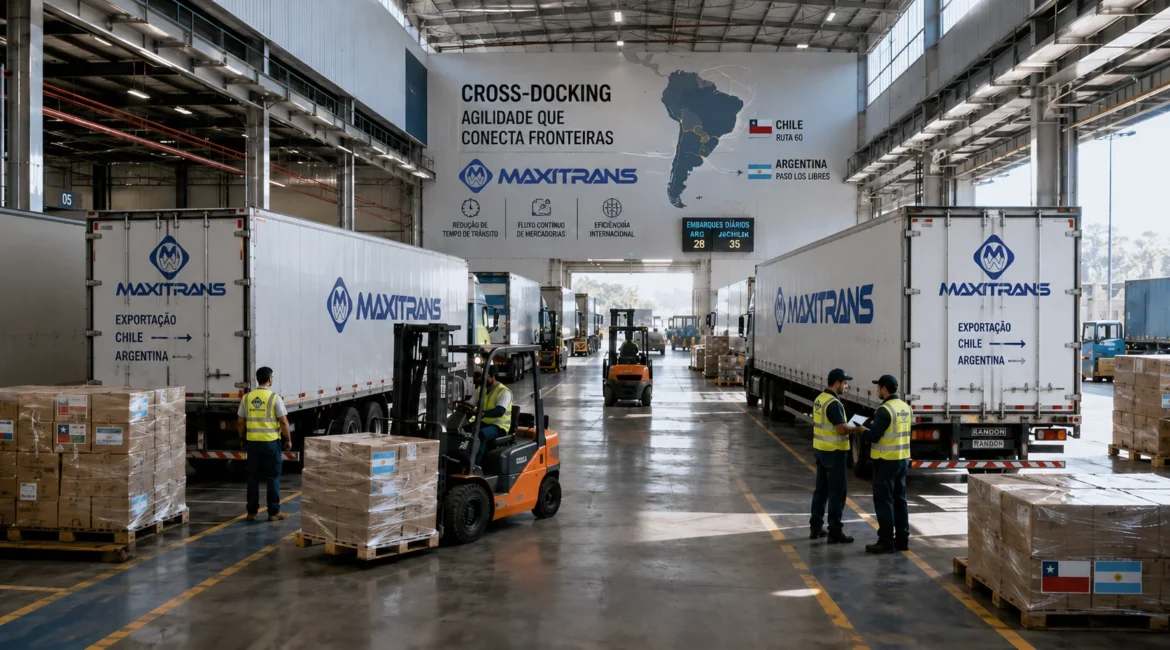 O Papel do Cross-docking Logístico na Agilidade das Exportações para o Chile e Argentina