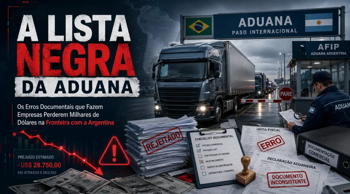 A Lista Negra da Aduana Os Erros Documentais que Fazem Empresas Perderem Milhares de Dólares na Fronteira com a Argentina